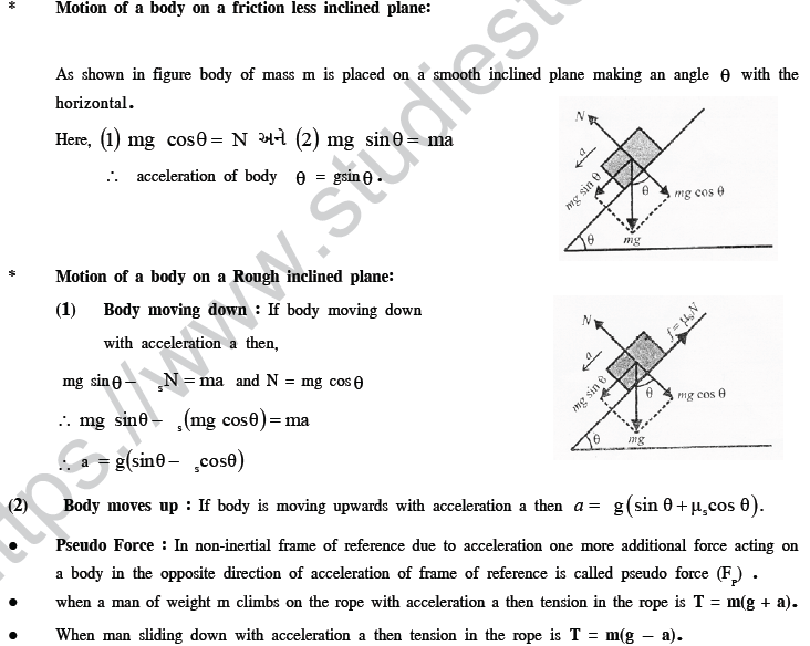 NEET UG Physics Laws of Motion MCQs-2