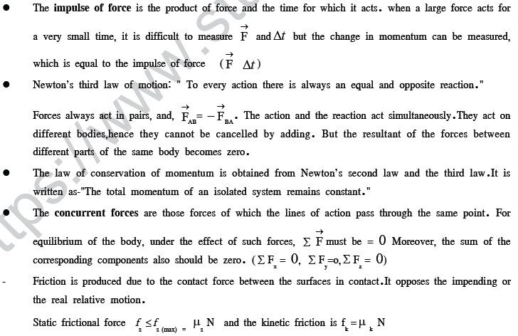 NEET UG Physics Laws of Motion MCQs