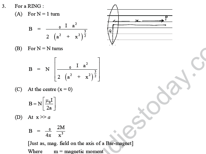 NEET UG Physics Magnetic Effects of Electric Current MCQs-1