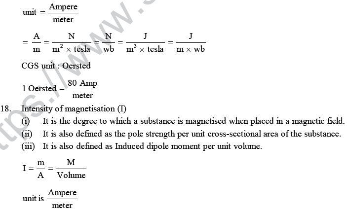NEET UG Physics Magnetic Effects of Electric Current MCQs-10