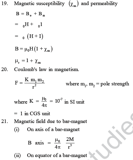 NEET UG Physics Magnetic Effects of Electric Current MCQs-11