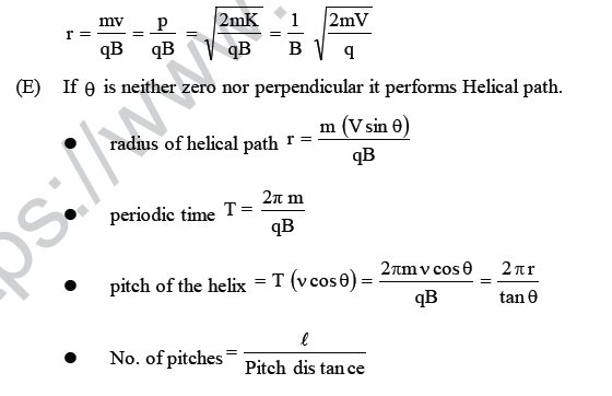 NEET UG Physics Magnetic Effects of Electric Current MCQs-4