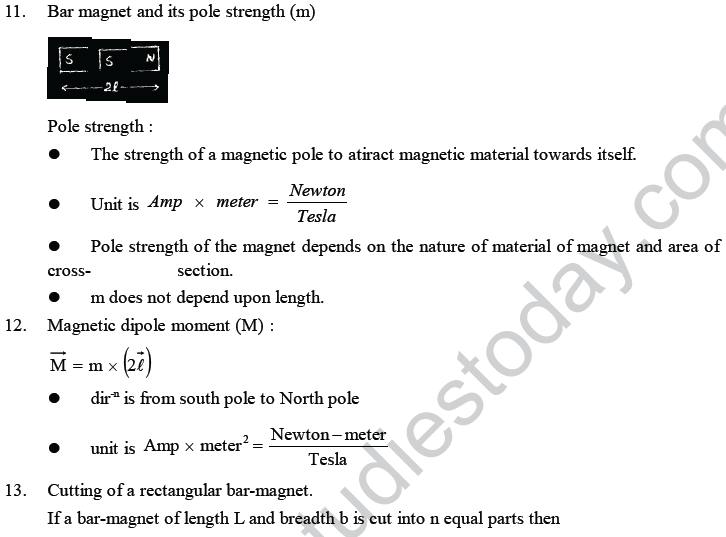 NEET UG Physics Magnetic Effects of Electric Current MCQs-7