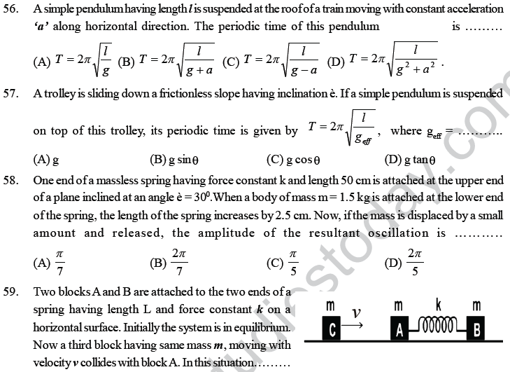 NEET UG Physics Oscillations and Waves MCQs-25