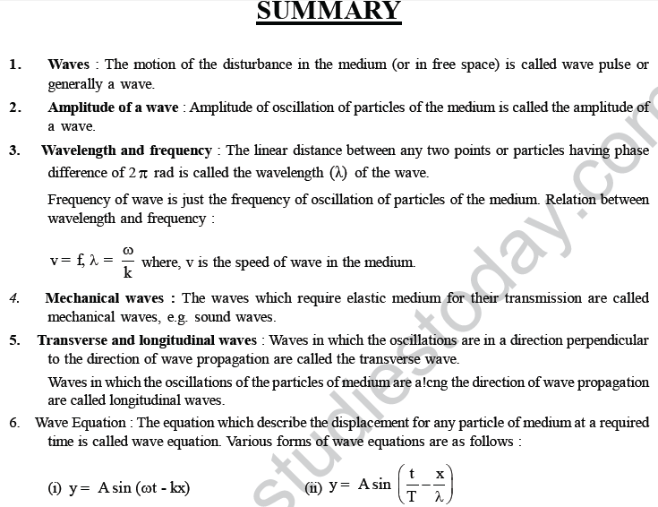 NEET UG Physics Oscillations and Waves MCQs