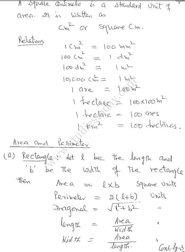 Basics of Mensuration_2