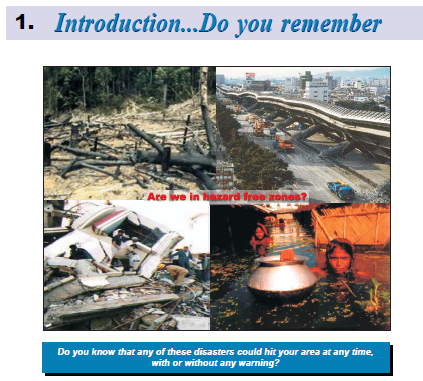 CBSE Class 10 Disaster Management-Introduction