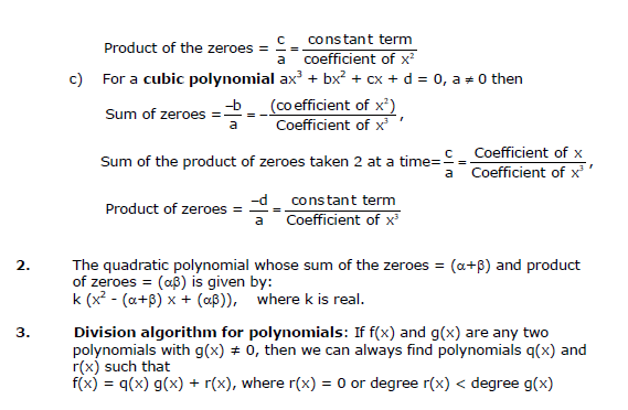 CBSE Class 10 Mathematics - Polynomials Concepts_2