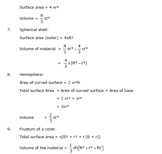 CBSE Class 10 Mathematics - Surface Areas and Volumes Concepts_2
