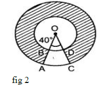 CBSE Class 10 Mathematics Area Related To Circle Worksheet Set B 2