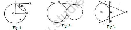 CBSE Class 10 Mathematics Circles Worksheet Set F1