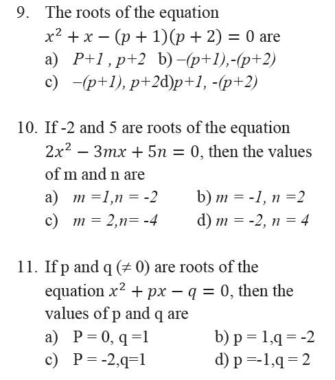 CBSE Class 10 Mathematics Question Bank Set C