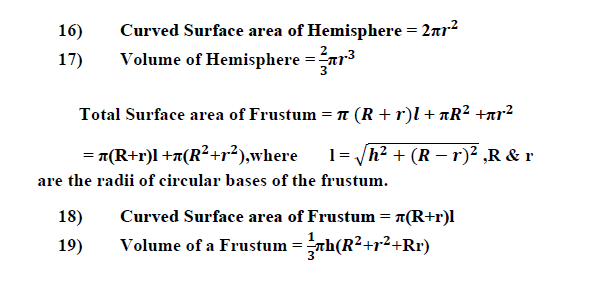 CBSE Class 10 Mathematics Surface area and volumes notes_3