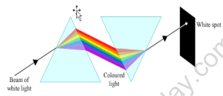 CBSE Class 10 Physics The Human Eye and The Colorful World Worksheet Set F Solved 5