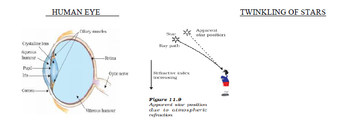 CBSE Class 10 Science-Human Eye And Colourful World