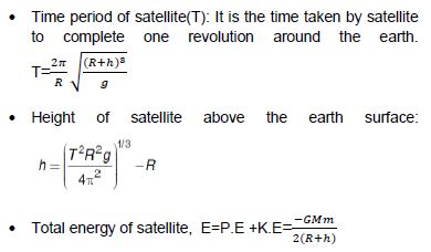 CBSE Class 11 Physics Gravitation Notes Set B