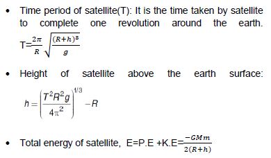 CBSE Class 11 Physics Gravitation Notes Set B