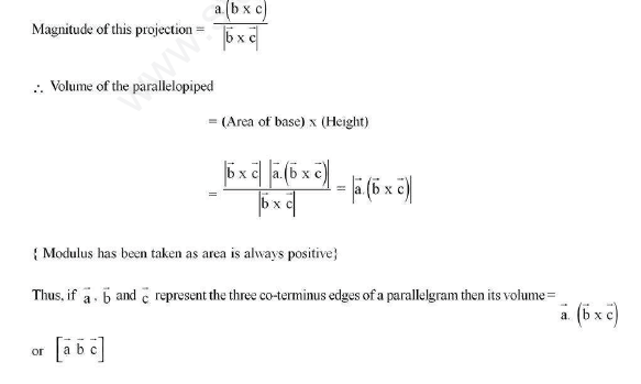 CBSE Class XII Mathematics - Vector Algebra Assignment 3