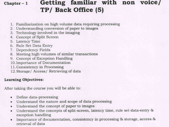 CBSE Class 12 Business Process Outsourcing Part 1