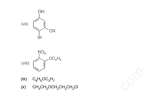 CBSE Class 12 Chemistry - Alcohols ,Phenols and Ethers Questions