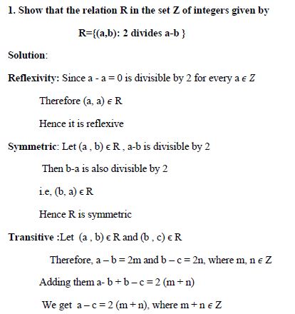 CBSE Class 12 Mathematics Relations & Functions_0