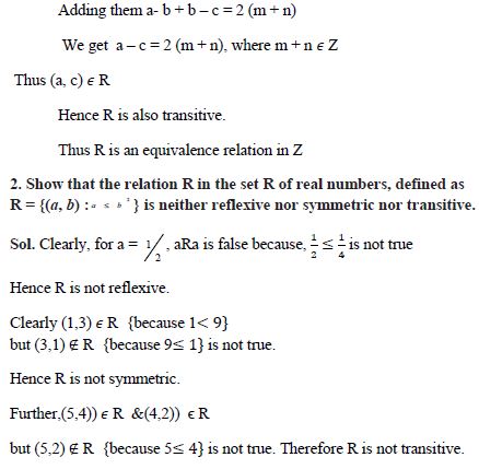 CBSE Class 12 Mathematics Relations & Functions_0