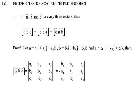 CBSE Class 12 Mathematics Vectors and 3D