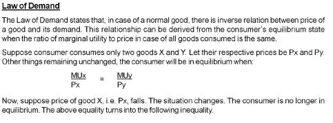 CBSE Class 12 Economics Microeconomics Consumers Equilibrium Notes PDF ...