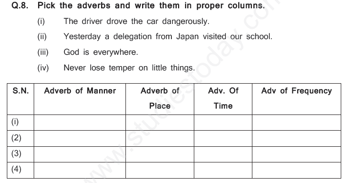 CBSE Class 4 English Assignment (17)