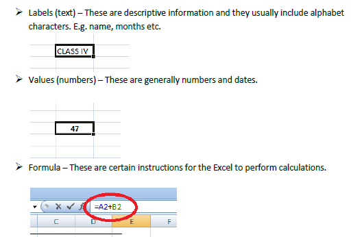 CBSE Class 4 Excel Spreadsheet_5