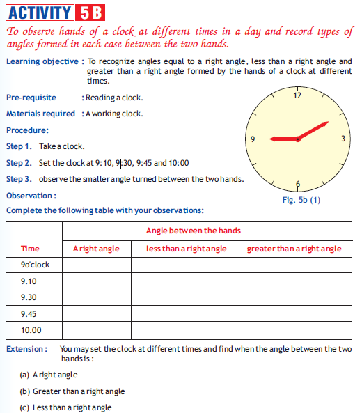 CBSE Class 5 Maths Activity 5B