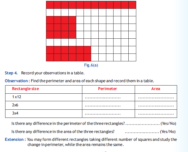 CBSE Class 5 Maths Activity 6