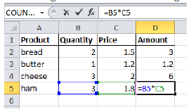 CBSE Class 6 Spreadsheet Ms Excel_6