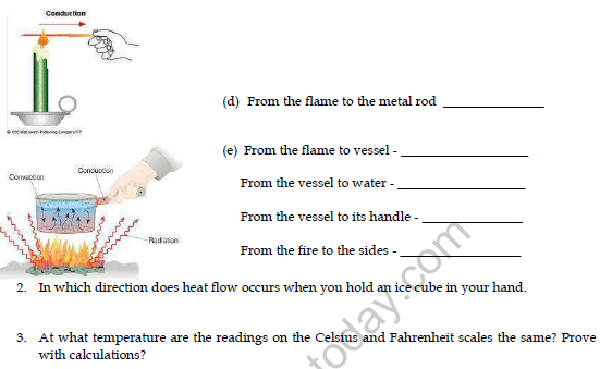 Class 7 Heat Important Questions VBQs