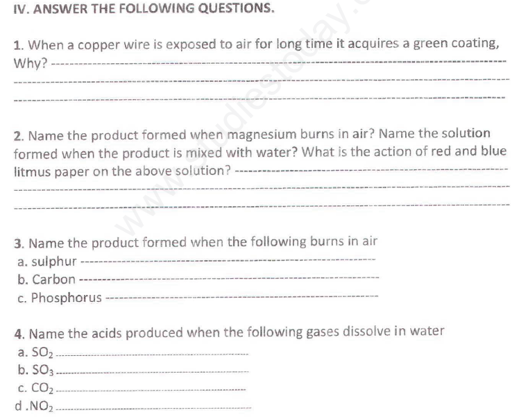 CBSE Class 8 Science - Materials Metals And Non-Metals (2)