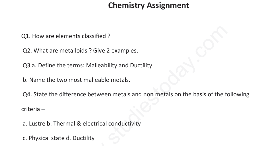 CBSE Class 8 Science - Materials Metals And Non-Metals (3)