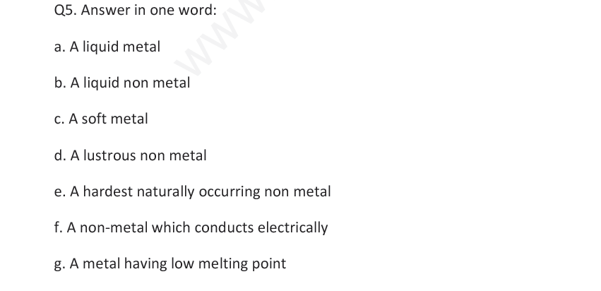 CBSE Class 8 Science - Materials Metals And Non-Metals (3)