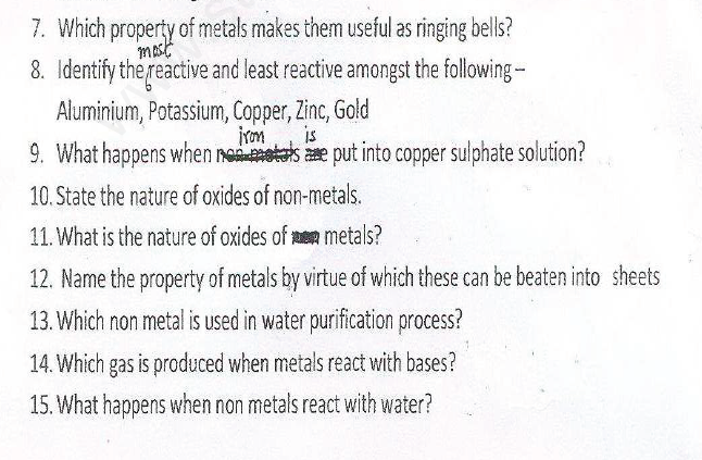 CBSE Class 8 Science - Materials Metals And Non-Metals (6)