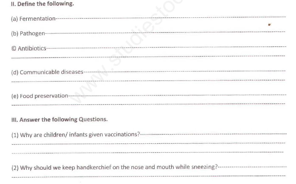 CBSE Class 8 Science - Micro Organisms Friends and Foe (2)