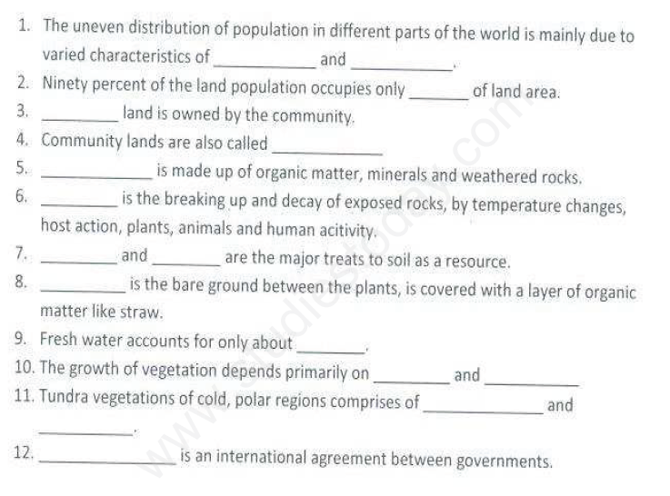 CBSE Class 8 Social Science Assignment (15)