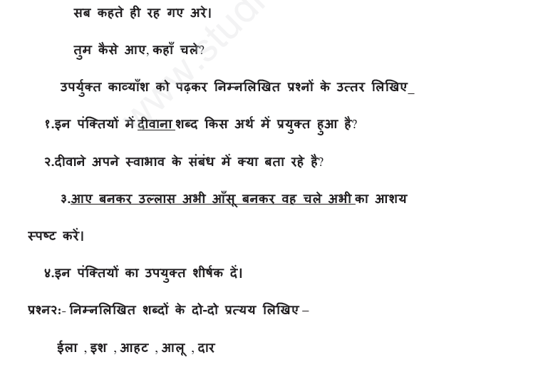 CBSE Class 9 Hindi Assignment (1)