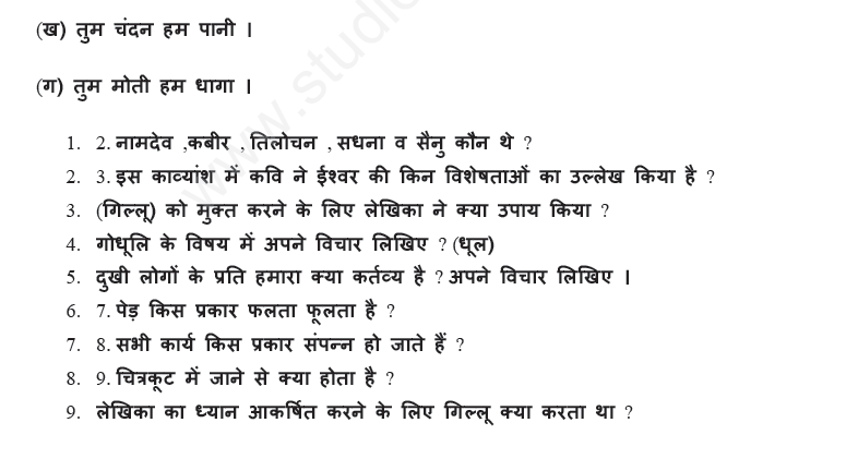 CBSE Class 9 Hindi Assignment (1)