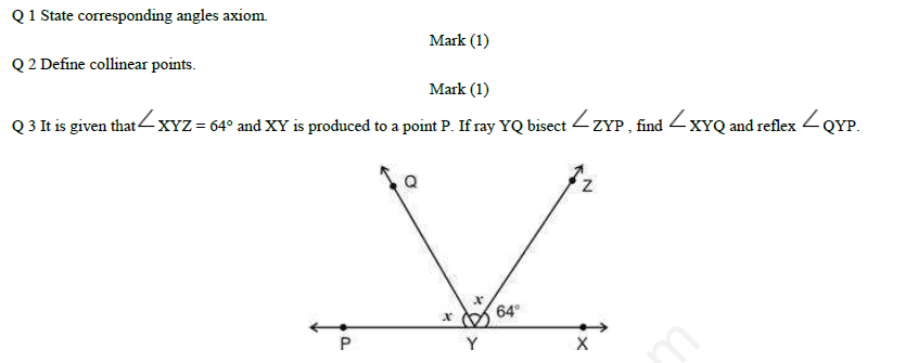 CBSE Class 9 Lines and Angles