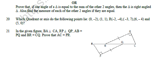 CBSE Class 9 Mathematics Sample Paper Set N Solved 3