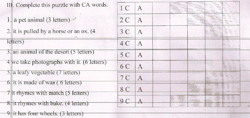 CBSE-Class-1-English-Revision-Sheet-Assignment