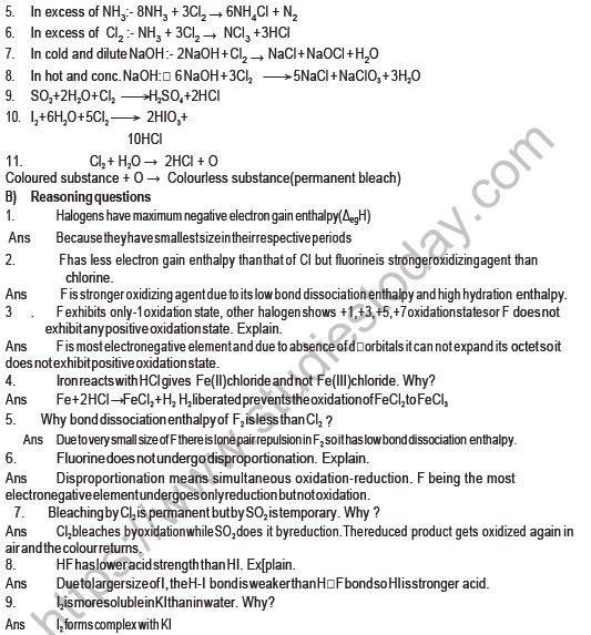 CBSE-Class-12-Chemistry-P-Block-Elements-Board-Exam-Notes