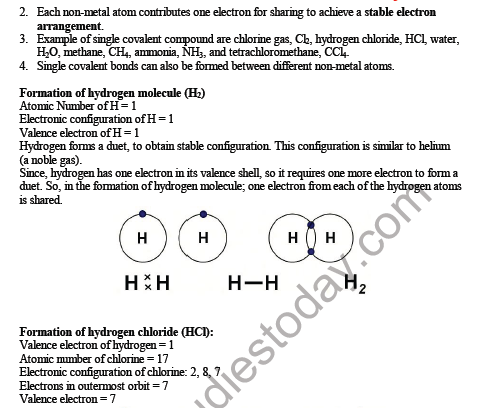 CBSE Class 10 Science Carbon and its compound Notes