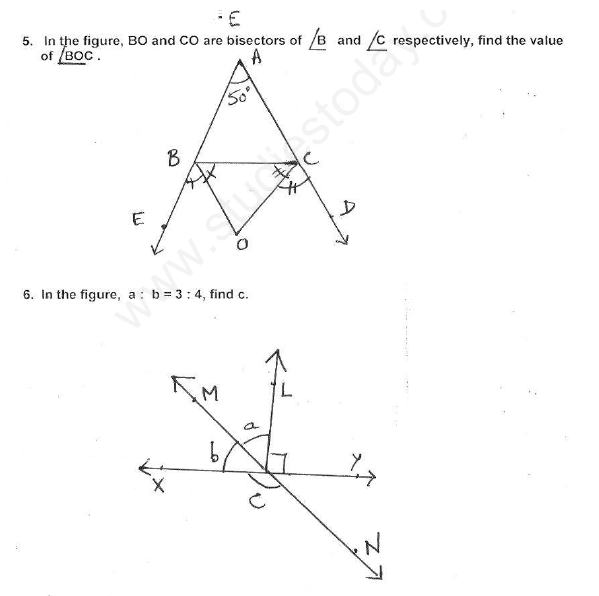 CLASS 9 MATHS Lines and Angles_0