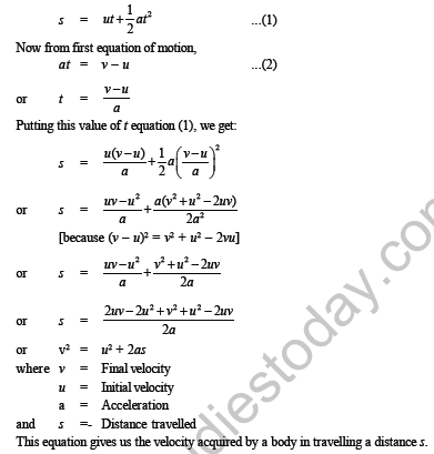 CBSE Class 8 Science Force and Pressure Chapter Notes