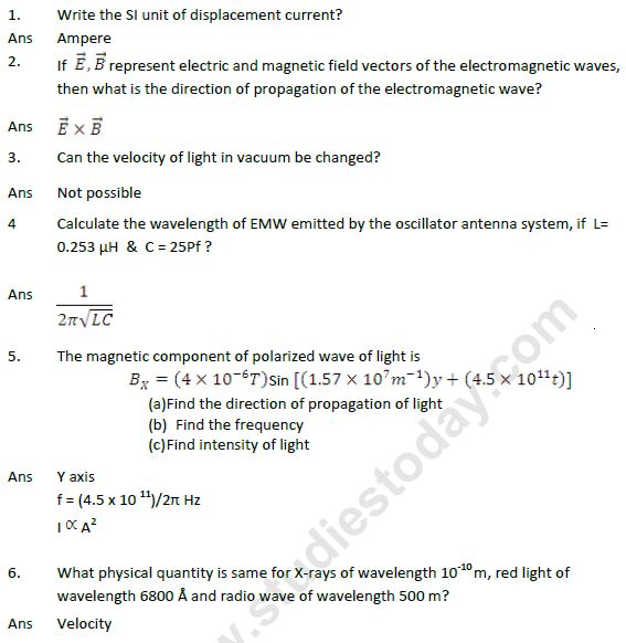 Electromagnetic Waves